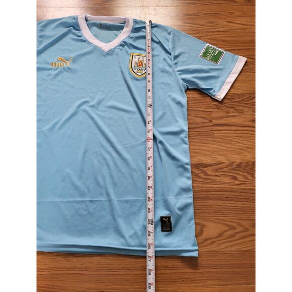 Uruguay World Cup Qatar 2022 Football Shirt Puma Large - Picture 9 of 10